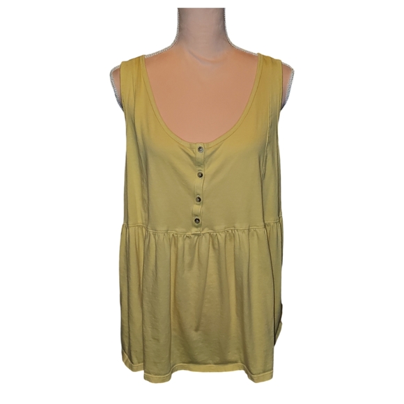 Sonoma Plus Size Goods For Life Button Front Utility Tank 2X - Picture 3 of 8